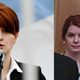 Left: Maria Butina in an April 21, 2013 photo from the Associated Press, Right: Unknown woman at the White House